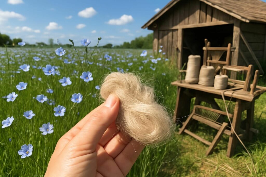 Le Lin Textile 🌿 : Usages, Propriétés & Entretien 👕